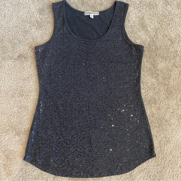 Pleione Sequin Tank Top - Picture 4 of 5